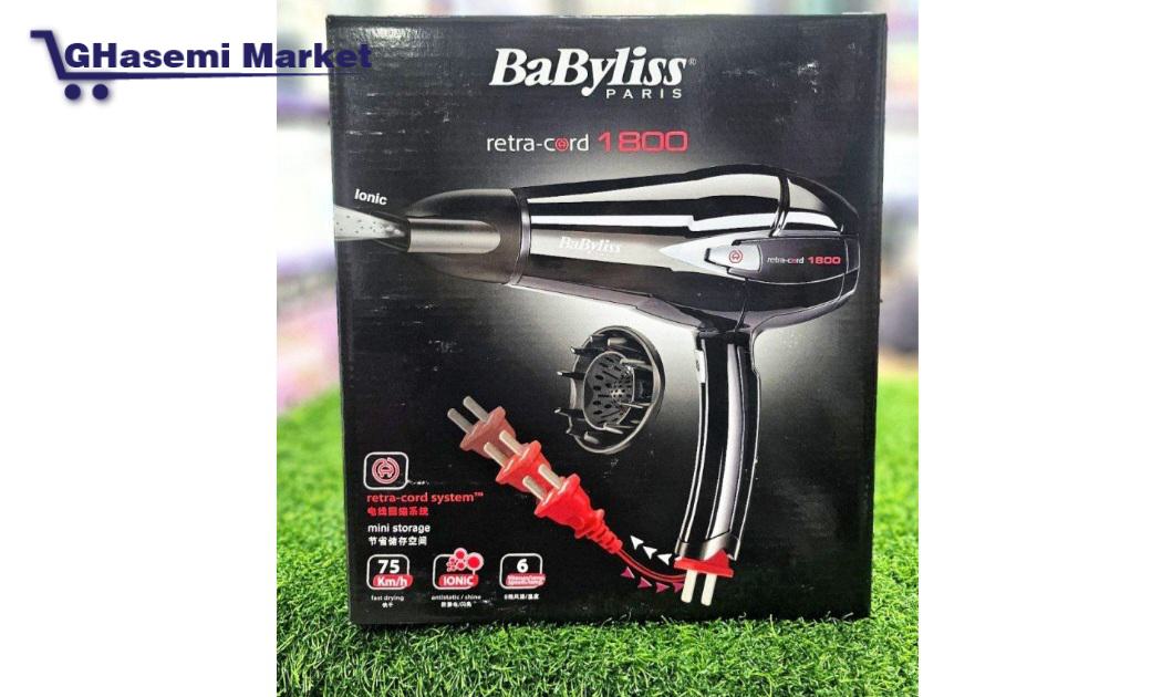 سشوار حرفه ای بابیلیس 1800 وات مدل D372E