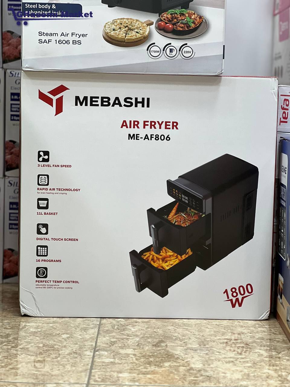 سرخ کن دوقلو مباشی مدل ME-AF806